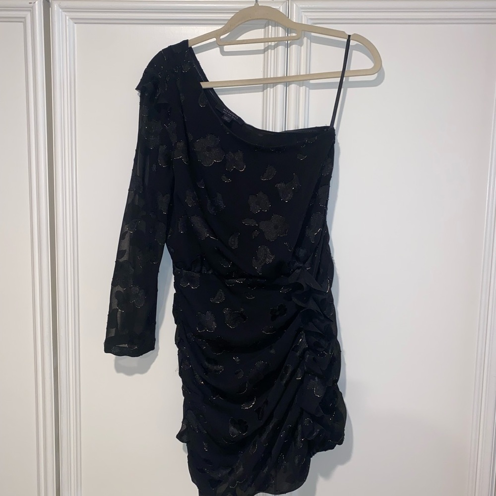 AllSaints off the shoulder dress
